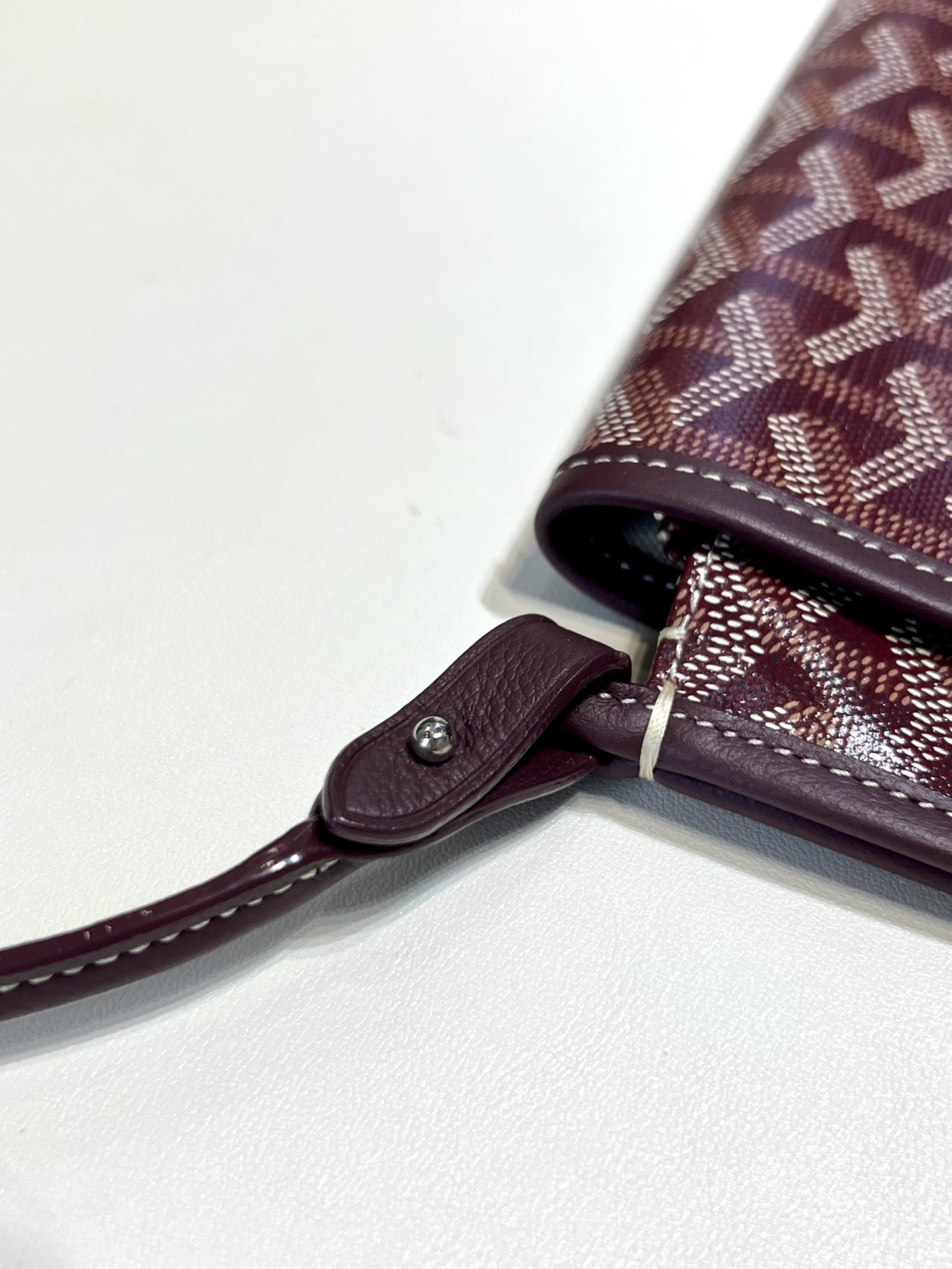 Plumet Pocket Wallet In Burgundy